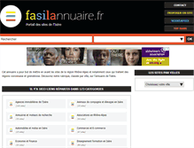 Tablet Screenshot of fasilannuaire.fr